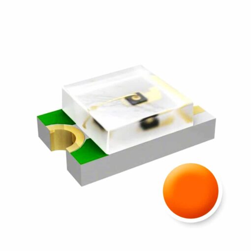 0805 Orange SMD LED Diode – Pack of 50 2