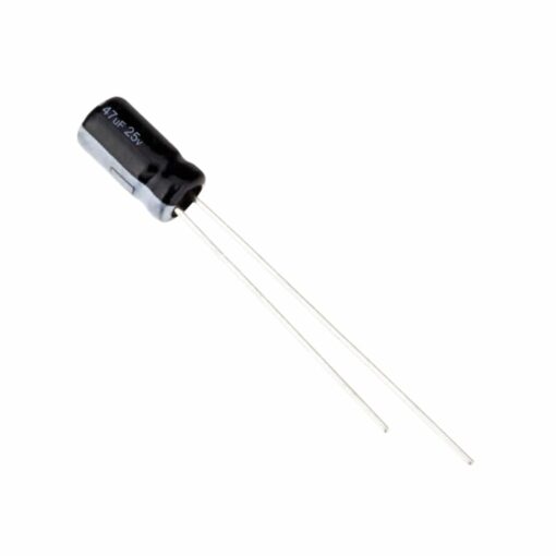 25V 47uF Electrolytic Capacitor – Pack of 30 2