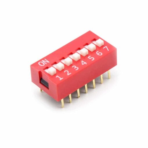 7 Position DIP Switch – Pack of 5 3