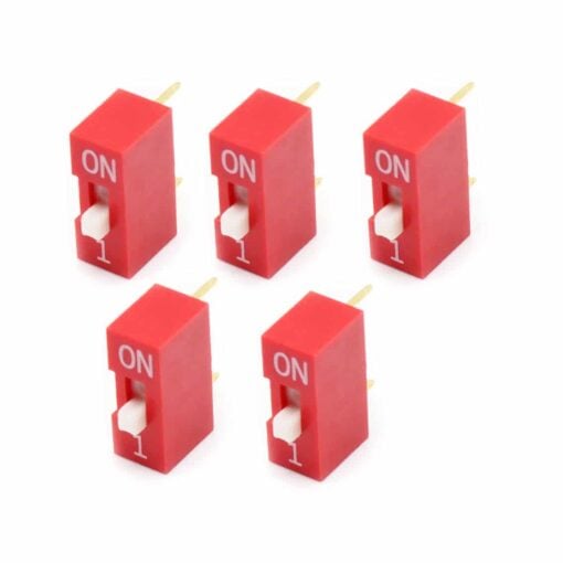 1 Position DIP Switch – Pack of 5