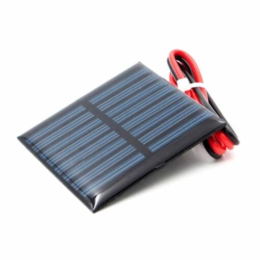 4V 60mA Solar Panel with Cable – 55mm x 55mm 2