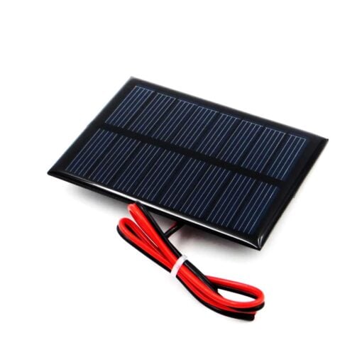 4V 150mA Solar Panel with Cable – 60mm x 80mm 3
