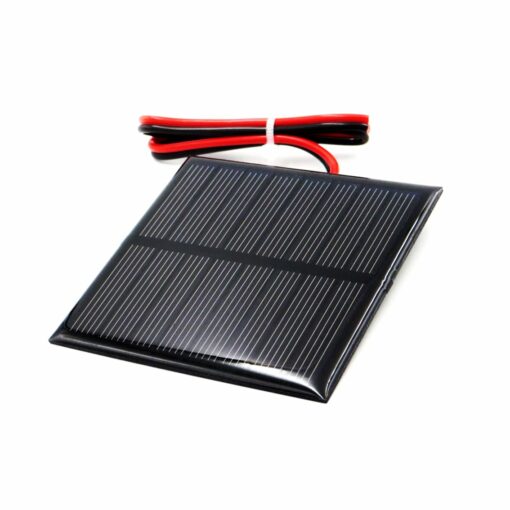 4V 160mA Solar Panel with Cable – 70mm x 70mm
