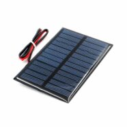 5V 150mA Solar Panel with Cable – 60mm x 90mm