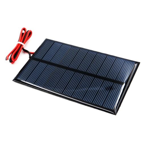 5V 250mA Solar Panel with Cable – 110mm x 69mm 4
