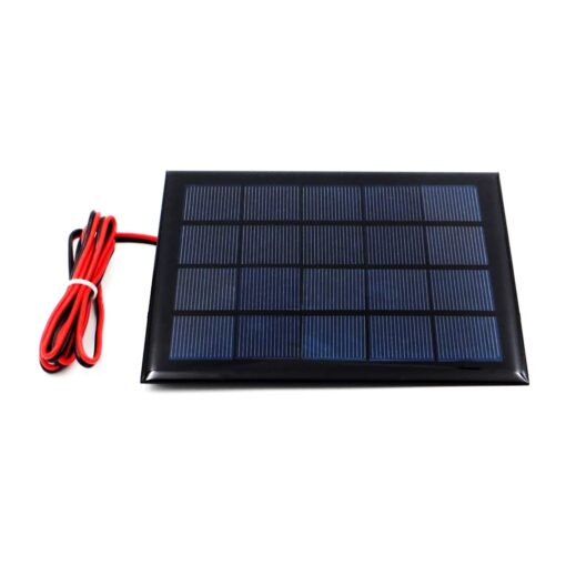 5V 500mA Solar Panel with Cable – 130mm x 150mm 4