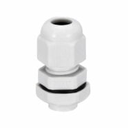 M12 Waterproof White Nylon Cable Gland – Pack of 5 2