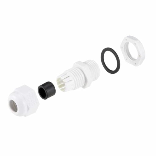 M16 Waterproof White Nylon Cable Gland – Pack of 5 3