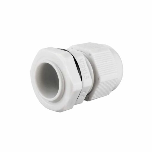 M18 Waterproof White Nylon Cable Gland – Pack of 5 3