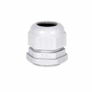 M27 Waterproof White Nylon Cable Gland – Pack of 5