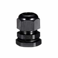 M24 Waterproof Black Nylon Cable Gland – Pack of 5