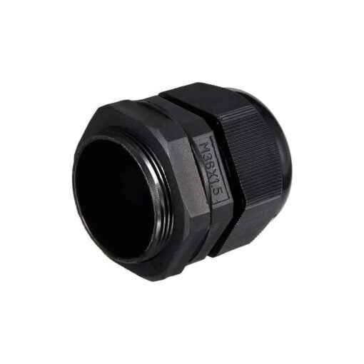 M36 Waterproof Black Nylon Cable Gland – Pack of 5 3