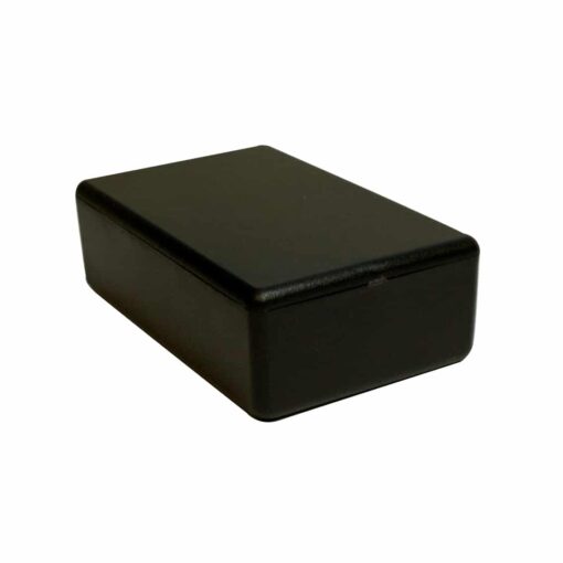 Black ABS Electronics Snap Close Enclosure Box – 80 x 50 x 26mm – Pack of 2