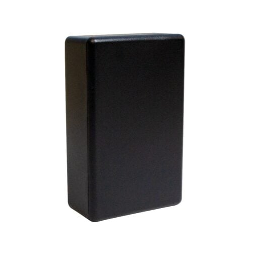 Black ABS Electronics Snap Close Enclosure Box – 80 x 50 x 26mm – Pack of 2 3