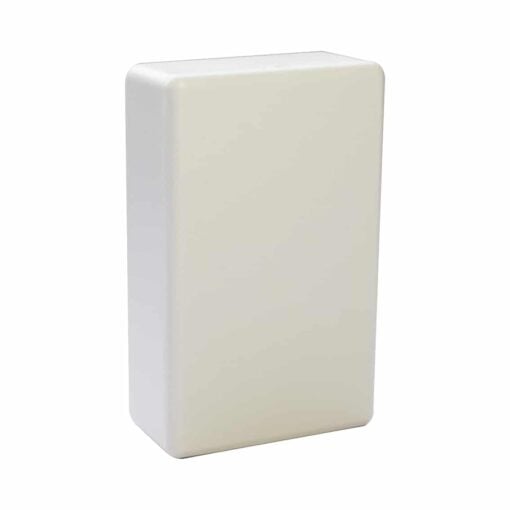 White ABS Electronics Snap Close Enclosure Box – 80 x 50 x 26mm – Pack of 2 4