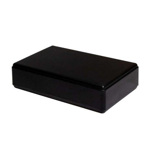 Black ABS Electronics Snap Close Enclosure Box – 92 x 58 x 23mm – Pack of 2 2
