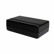 Black ABS Electronics Screw Close Enclosure Box – 100 x 60 x 30mm – Pack of 2