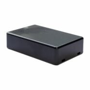 Black ABS Electronics Snap Close Enclosure Box – 70 x 45 x 18mm – Pack of 2 2