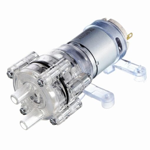 385 12V Transparent Water Pump DC Motor 2