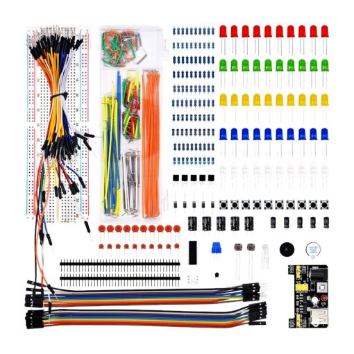 Electronics Components Starter Kit With Case 3