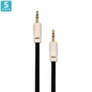 Auxiliary 3.5mm Jack to Jack Male Cable – Pack of 5 (Black) 8