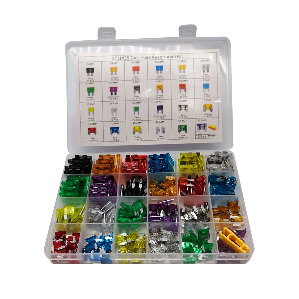 PHI1052903 – ATO Blade Fuse 272 Piece Assortment Pack with Case 01