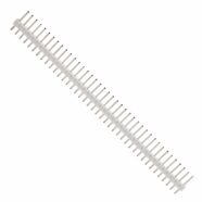 2.54mm Pitch 40 Way White Male to Male Header Pin – Pack of 5
