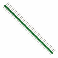 2.54mm Pitch 40 Way Green Male to Male Header Pin – Pack of 5 2