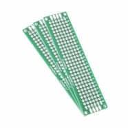 168 Point Solderable PCB Prototype Breadboard 2cm x 8cm – Pack of 3 2