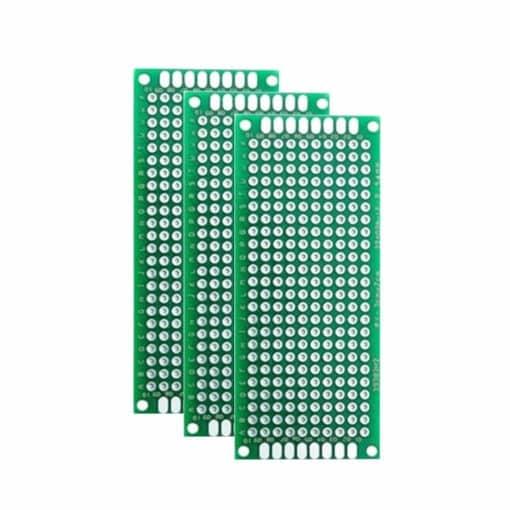 240 Point Solderable PCB Prototype Breadboard 3cm x 7cm – Pack of 3 2