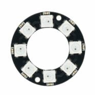 8 Bit RGB LED Ring Module with Integrated Drivers – WS2812B 2
