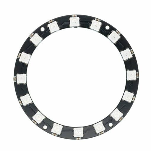16 Bit RGB LED Ring Module with Integrated Drivers – WS2812B