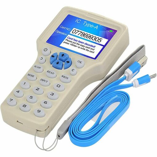 RFID Reader Writer Duplicator with LCD Display – 10 Frequencies 2