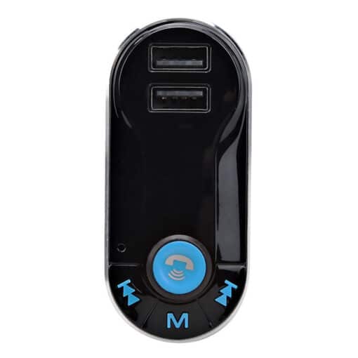 Bluetooth Car Kit With Charging Port – Black/Blue 6