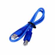 USB A to USB B 30cm Cable – Pack of 2