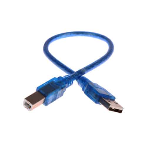 USB A to USB B 30cm Cable – Pack of 2 3