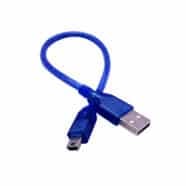 USB A to Mini USB 30cm Cable – Pack of 2 2
