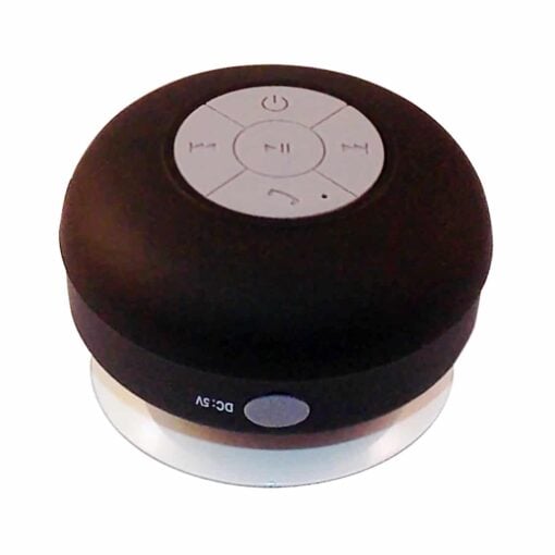 Bluetooth Waterproof Shower Speaker – Black 2
