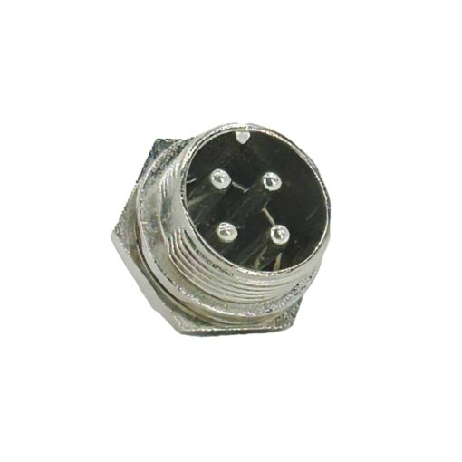 GX16-4 4 Pin Metal Male Female Aviation Plug Connector – Pack of 2 4