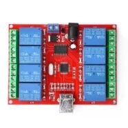 8 Channel 5V Low Level USB Relay Module