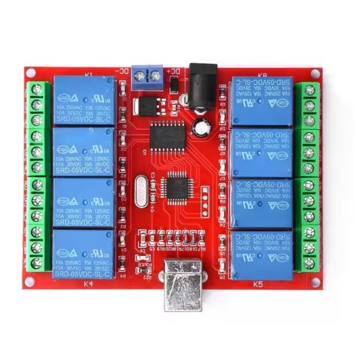 8 Channel 5V Low Level USB Relay Module 2